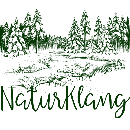 Logo Naturklang - Waldbaden mit Birgit Stein_Schwarz